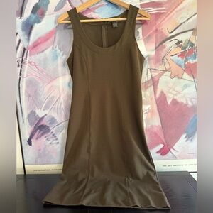 VERTIGO Paris Sheath Dress dark brown